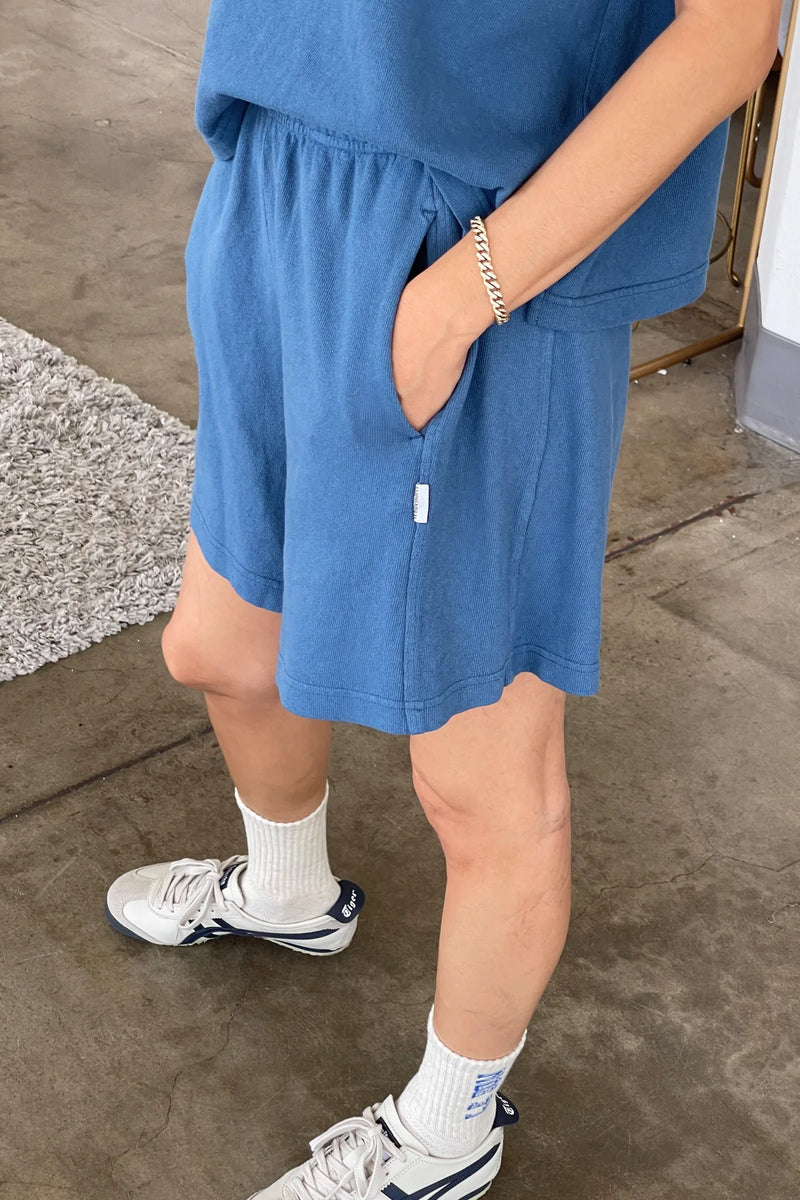 Flared Basketball Shorts - Ocean