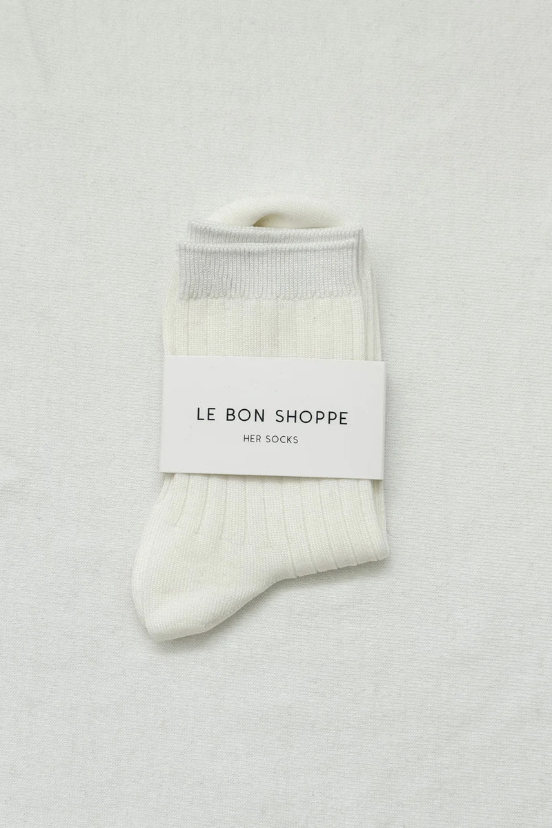 Her Socks - Classic White