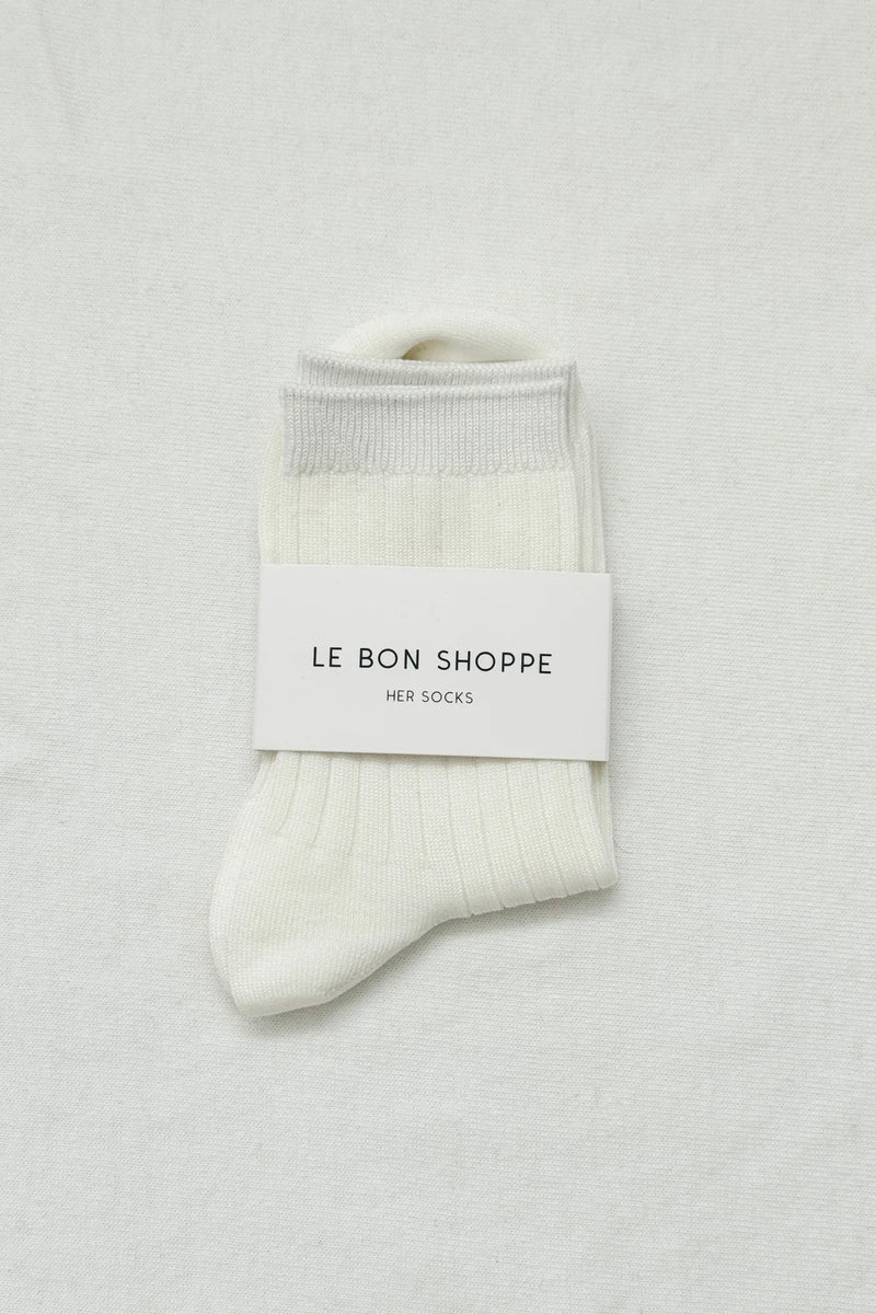 Her Socks (MC Cotton) - White