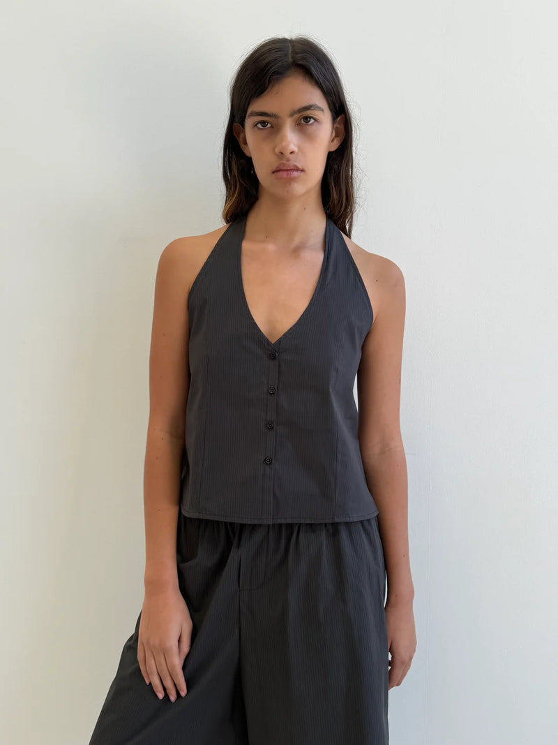 Waist Halter - Black Stripe