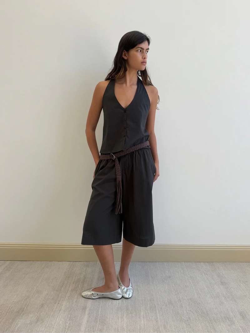 Waist Halter - Black Stripe