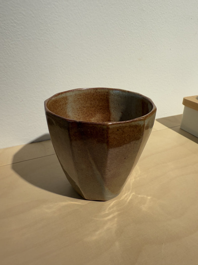 Faceted Cup - Chocolate