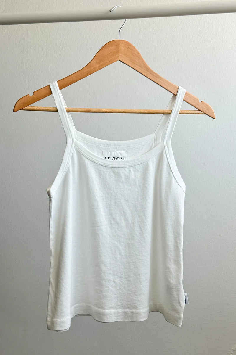 Dana Cami (Organic Cotton) Vintage White