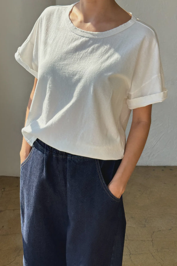 Fille Tee - Clean White