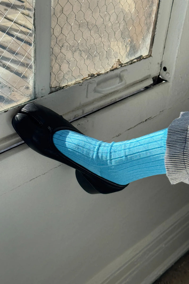 Her Socks - (MC Cotton) - Blue Water