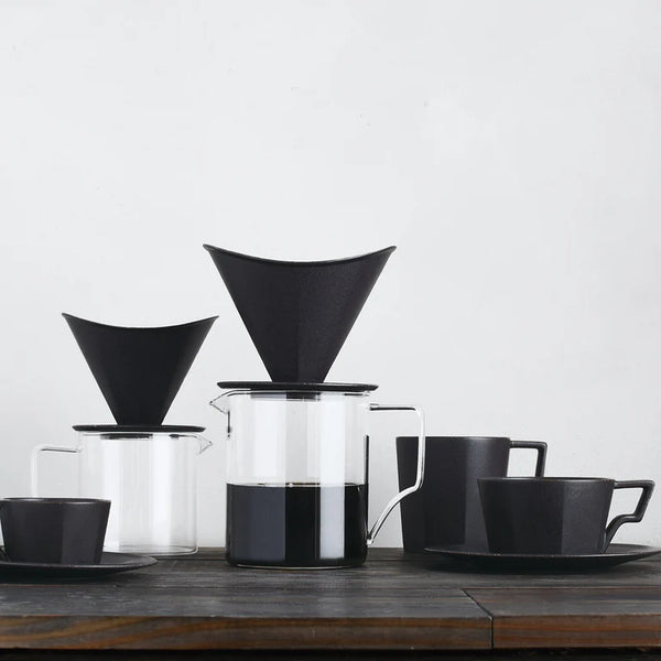 Oct Cup & Saucer - Black