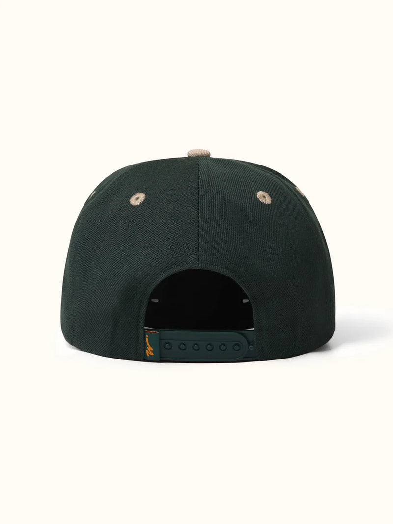 Kooka Classic Cap - Green/Gold