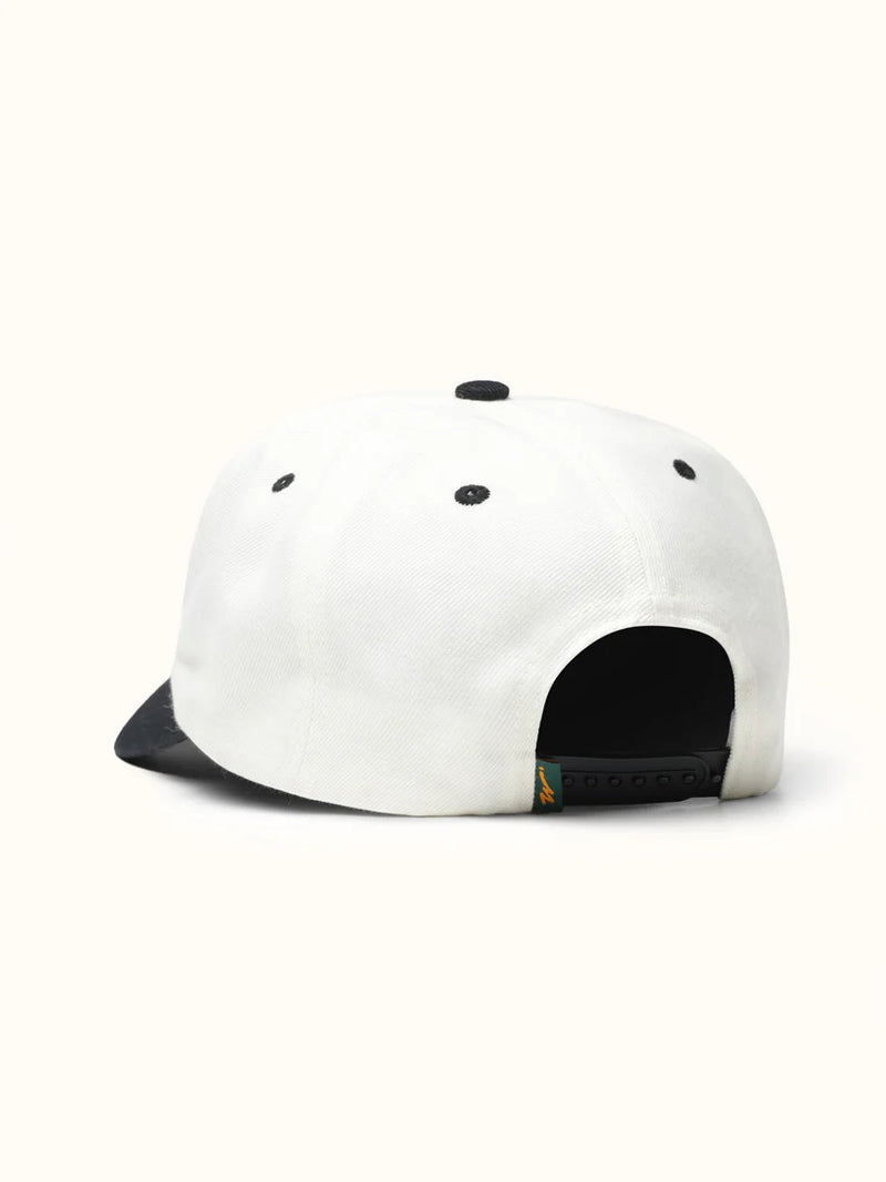 Kooka Classic Cap - Cream/Black