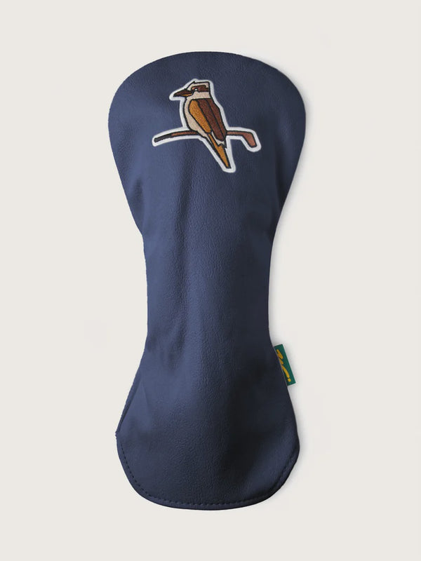 Kooka Leather Driver Cover - Navy