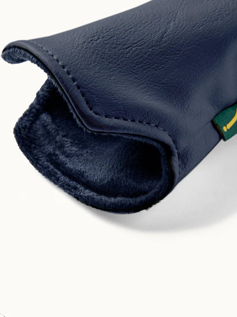 Kooka Leather Driver Cover - Navy