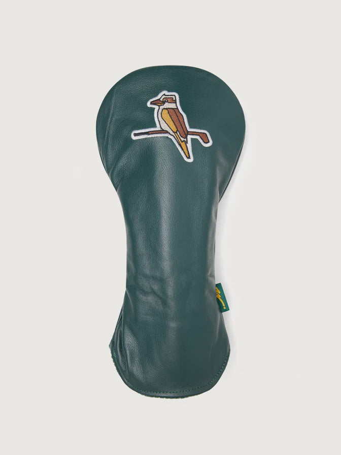 Kooka Leather Driver Headcover - Pine