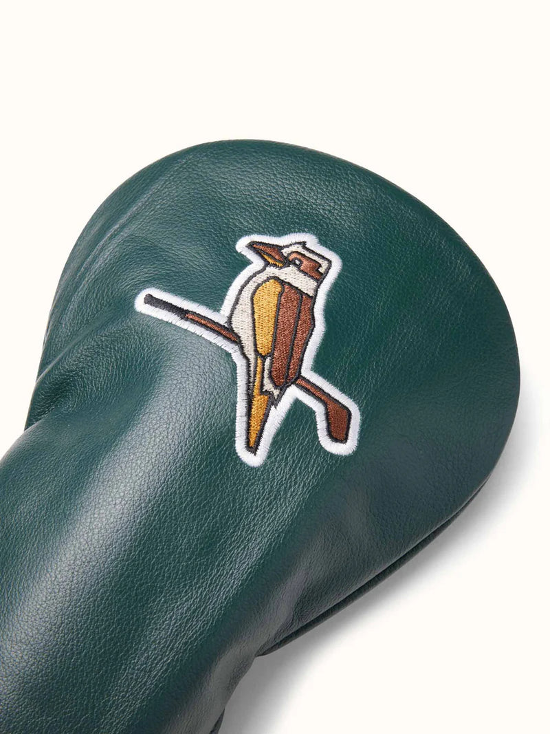 Kooka Leather Driver Headcover - Pine