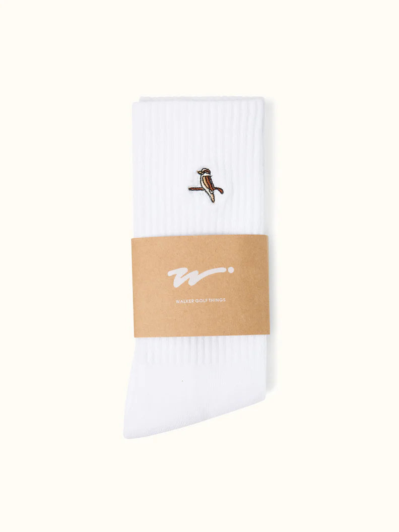 Kooka Socks - White