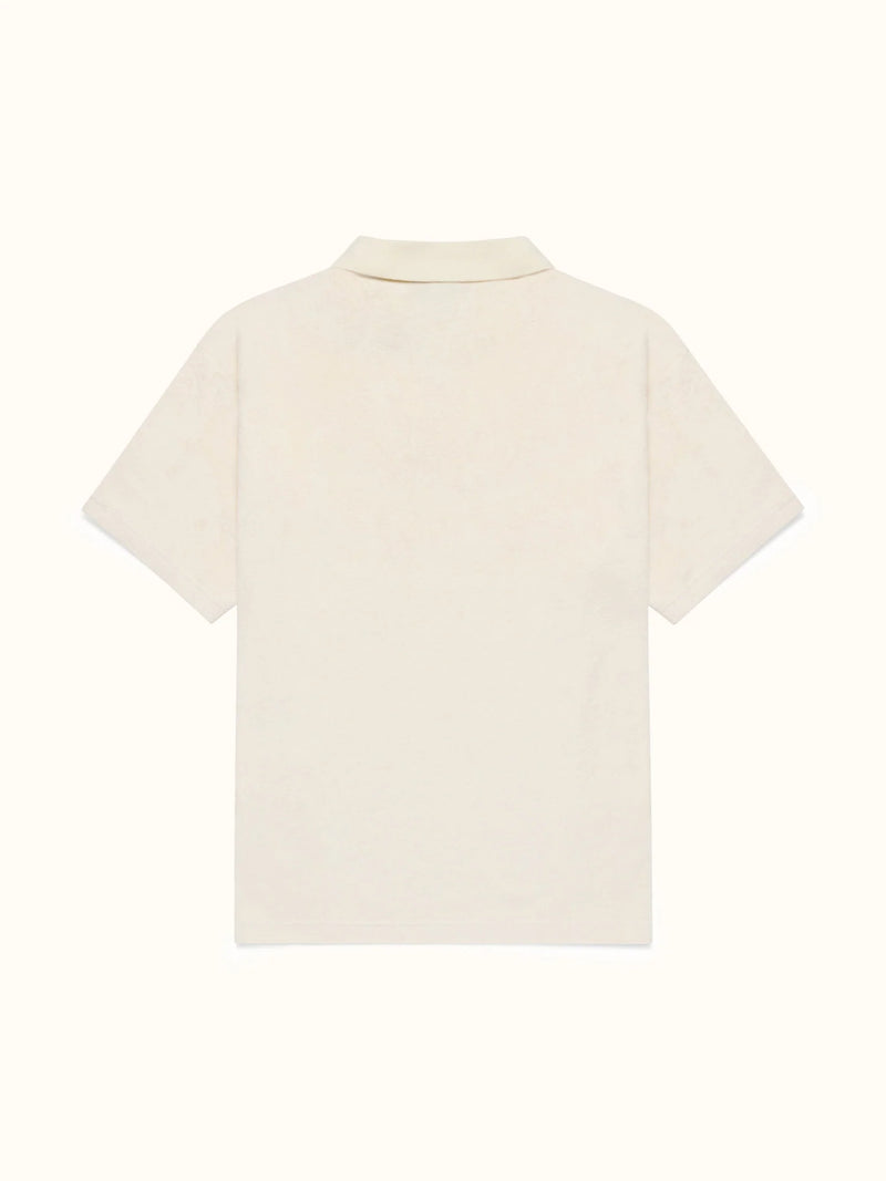 Kooka Terry Polo - Natural White