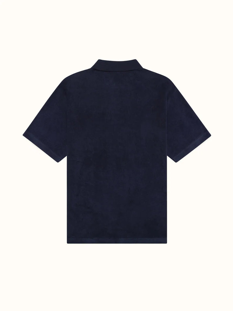 Kooka Terry Polo - Navy