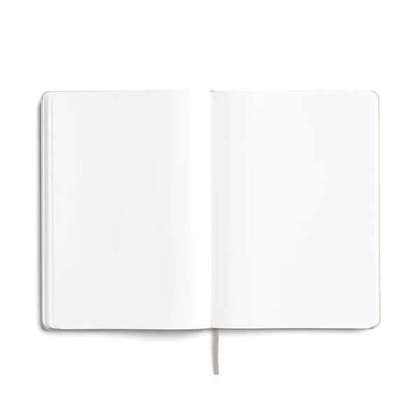 Hard Cover A5 Notebook (Plain) - Black