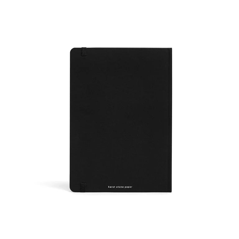 Hard Cover A5 Notebook (Dot Grid) - Black