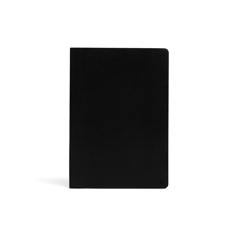 Soft Cover A5 Notebook (Ruled) - Black