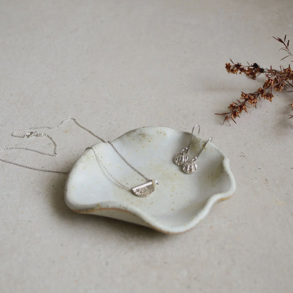 Shoreline jewellery dish ~ Driftwood on Natural