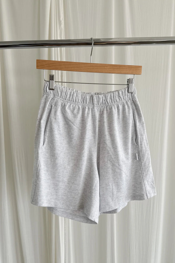 Flared Basketball Short - Icy Grey