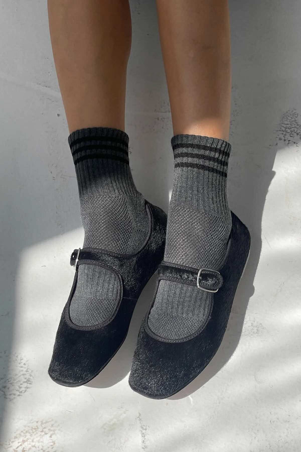 Girlfriend Socks - Soot