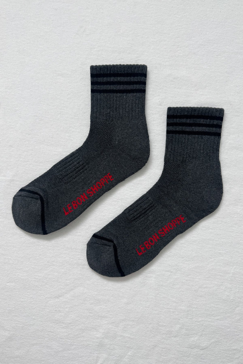 Girlfriend Socks - Soot