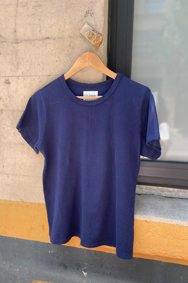 Organic Vintage Boy Tee - Navy