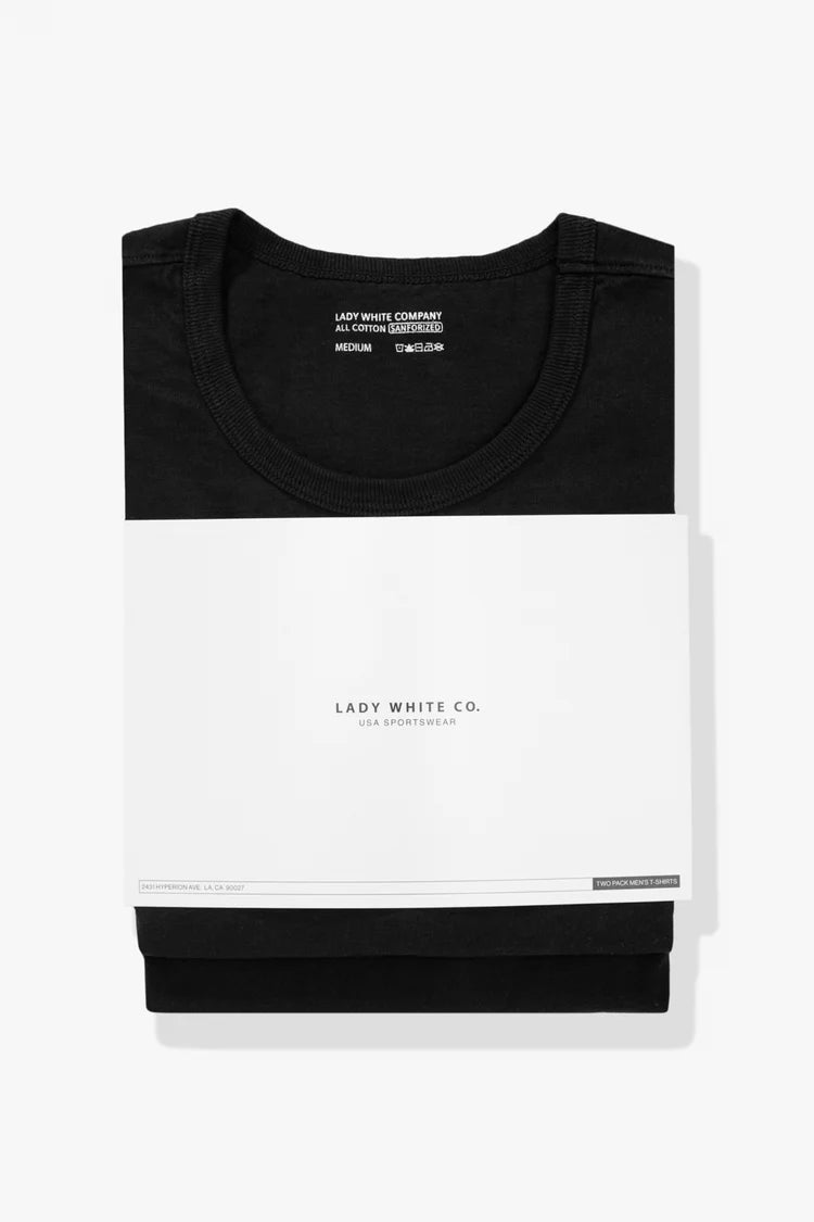 2-Pack T-shirt - Black