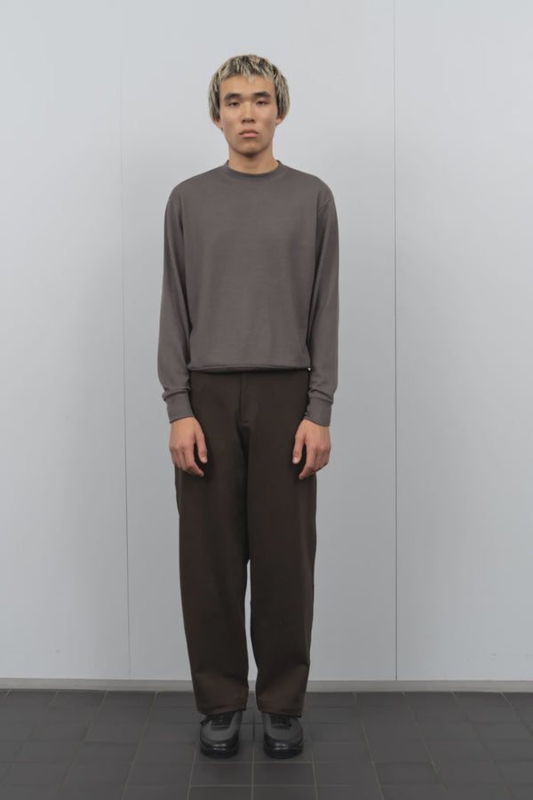 Jersey Trouser - Black Olive