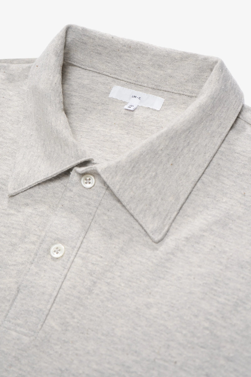 Nep Polo - Grey Melange