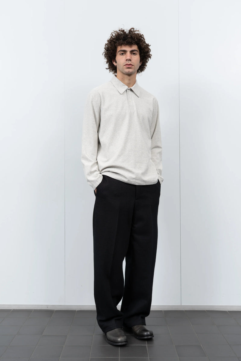 Nep Polo - Grey Melange