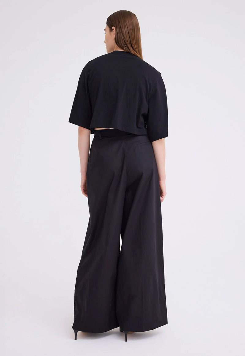 Levant Wide Leg Pant - Black