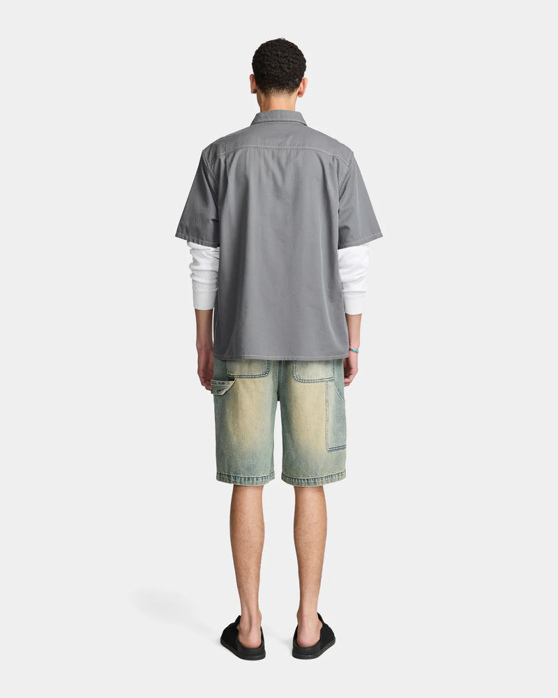 Cliff Short Sleeve Shirt - Charcoal