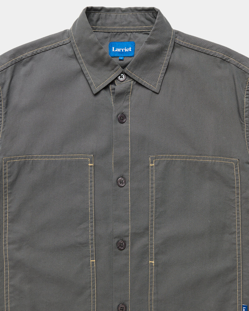 Cliff Short Sleeve Shirt - Charcoal