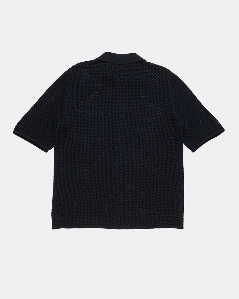 Flora Short Sleeve Shirt - Navy
