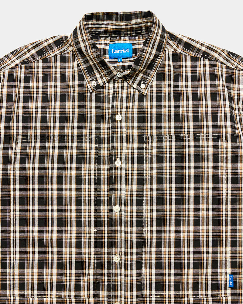Grant Shirt - Black Plaid