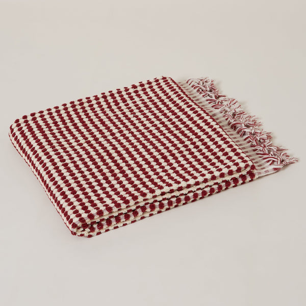 Crescent Towel - Wine