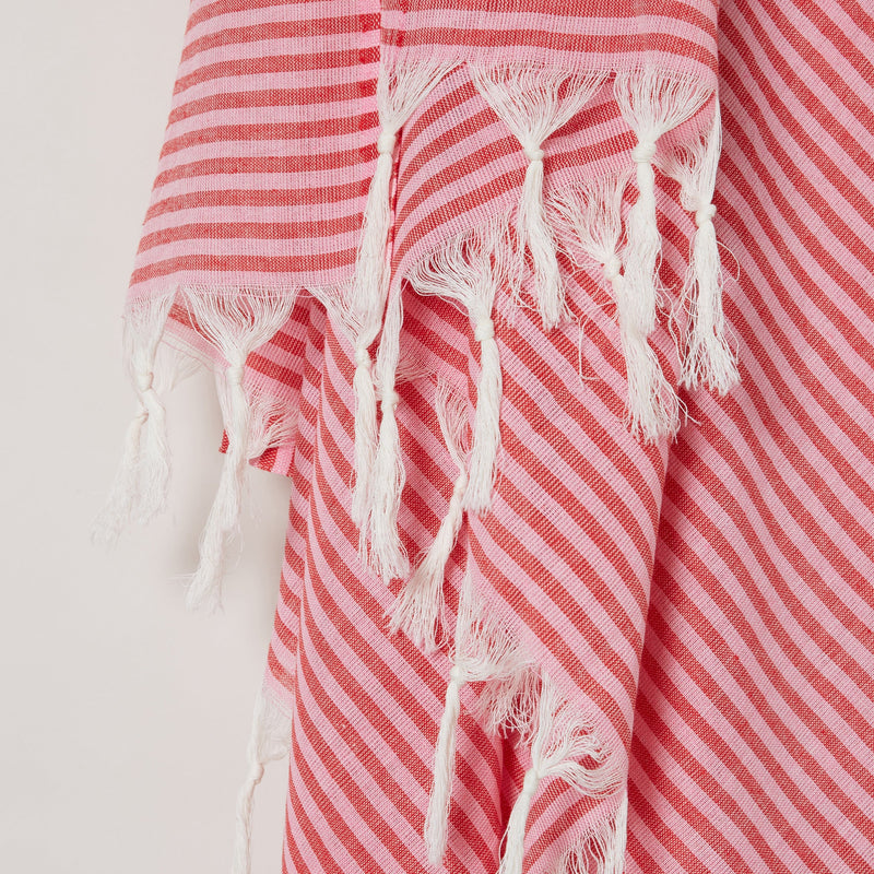 Noosa Towel - Red / Pink