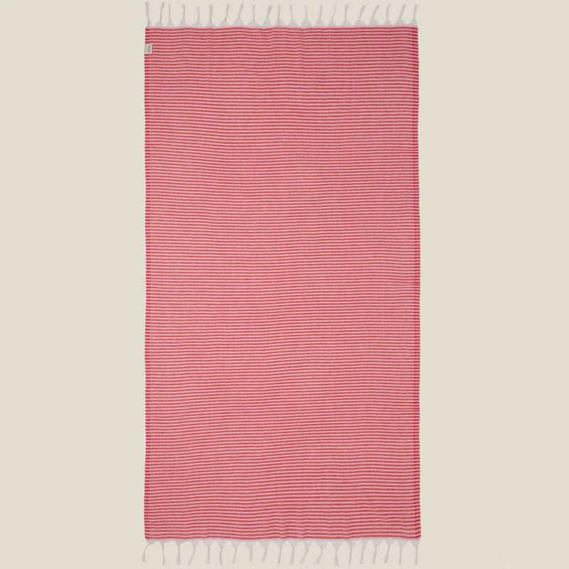 Noosa Towel - Red / Pink