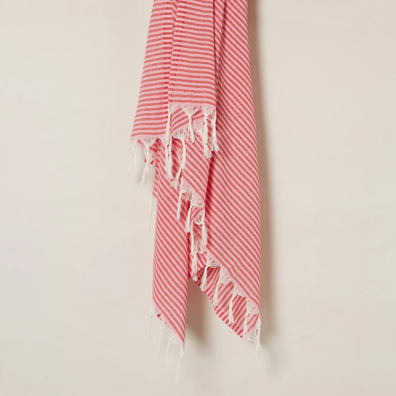 Noosa Towel - Red / Pink