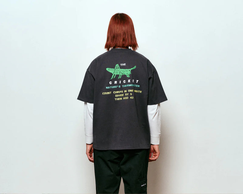 Cricket Heavyweight Pocket T Shirt - Tar