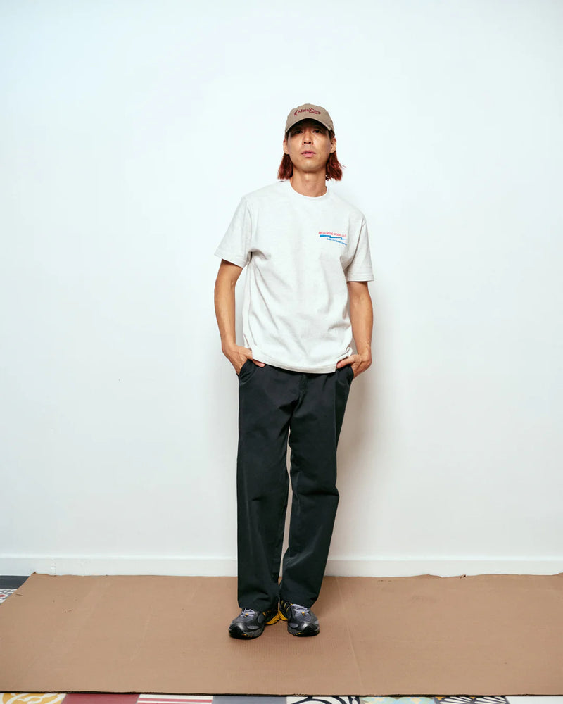 Club Building T Shirt - Heather Grey