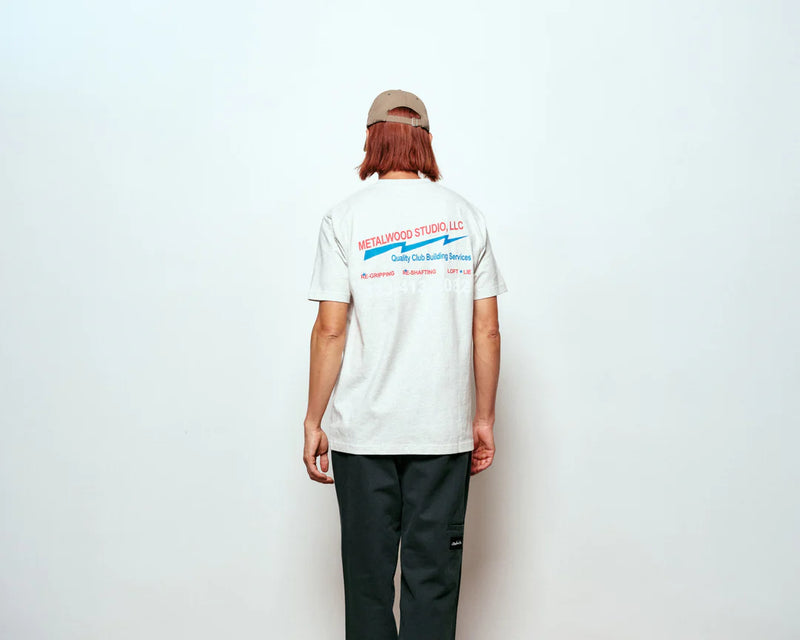 Club Building T Shirt - Heather Grey