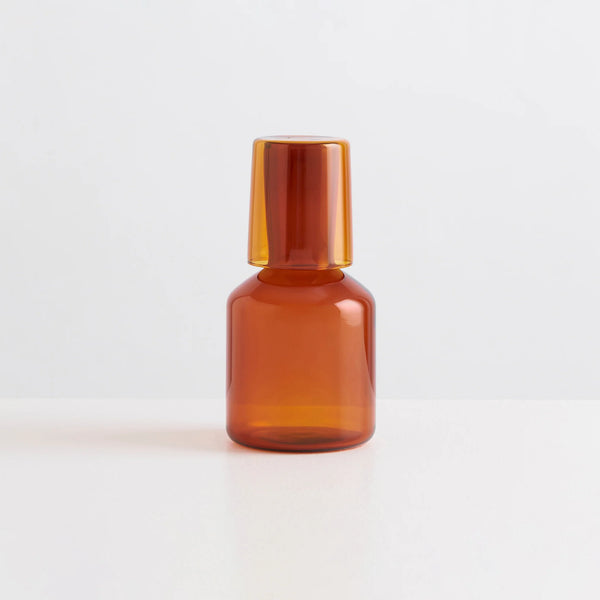 J`ai Soif Carafe and Glass Set - Amber