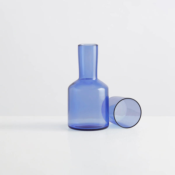 J`ai Soif Carafe and Glass Set - Azure
