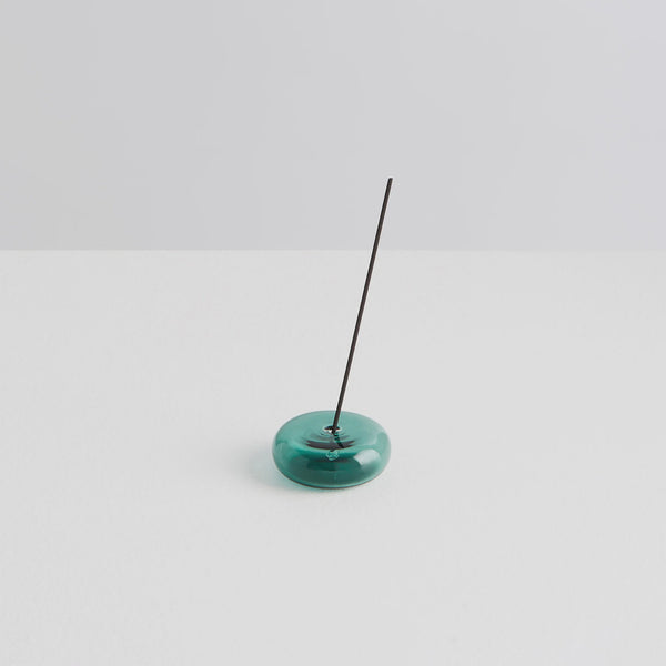 Pebble Incense Holder - Teal