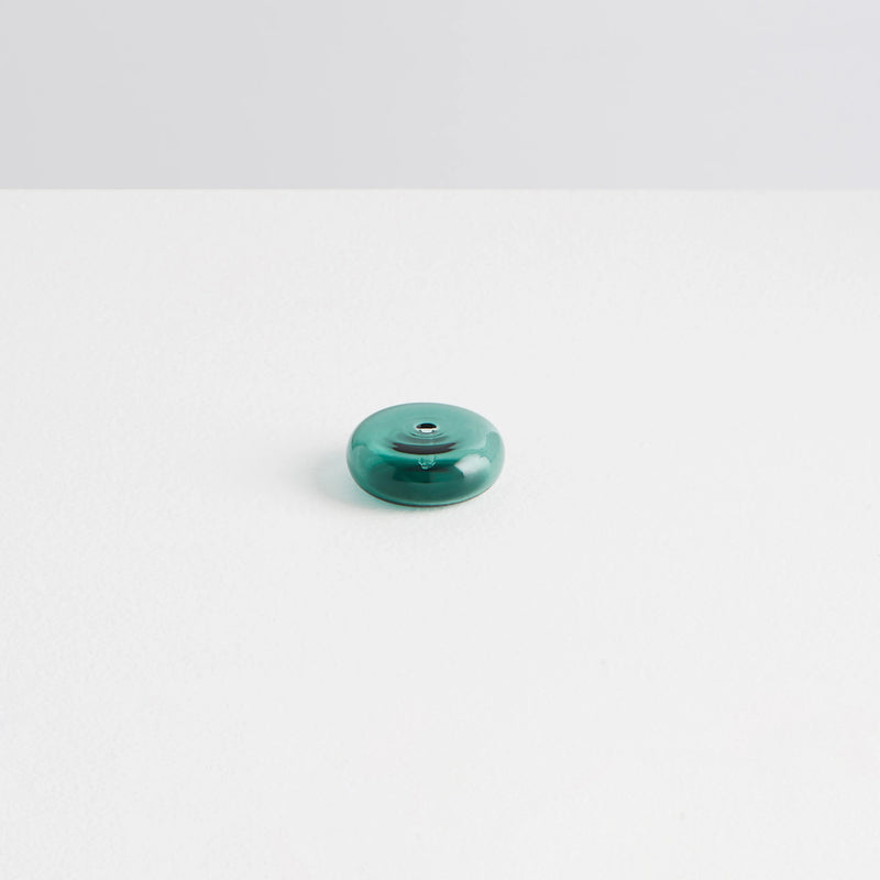 The Glass Pebble - Teal
