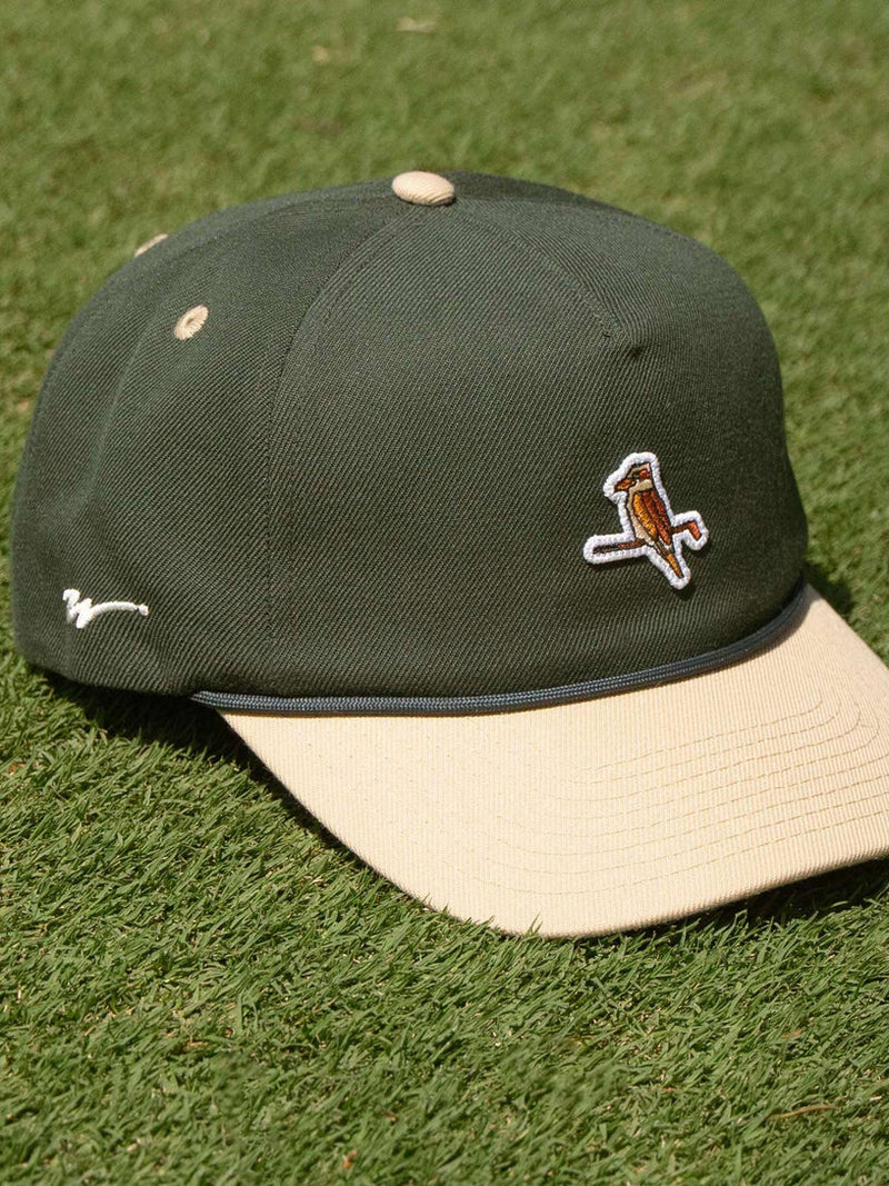 Kooka Classic Cap - Green/Gold