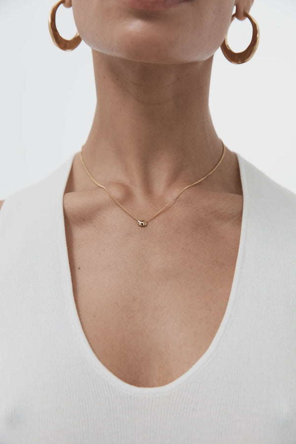 Mini Drop Necklace  - Gold