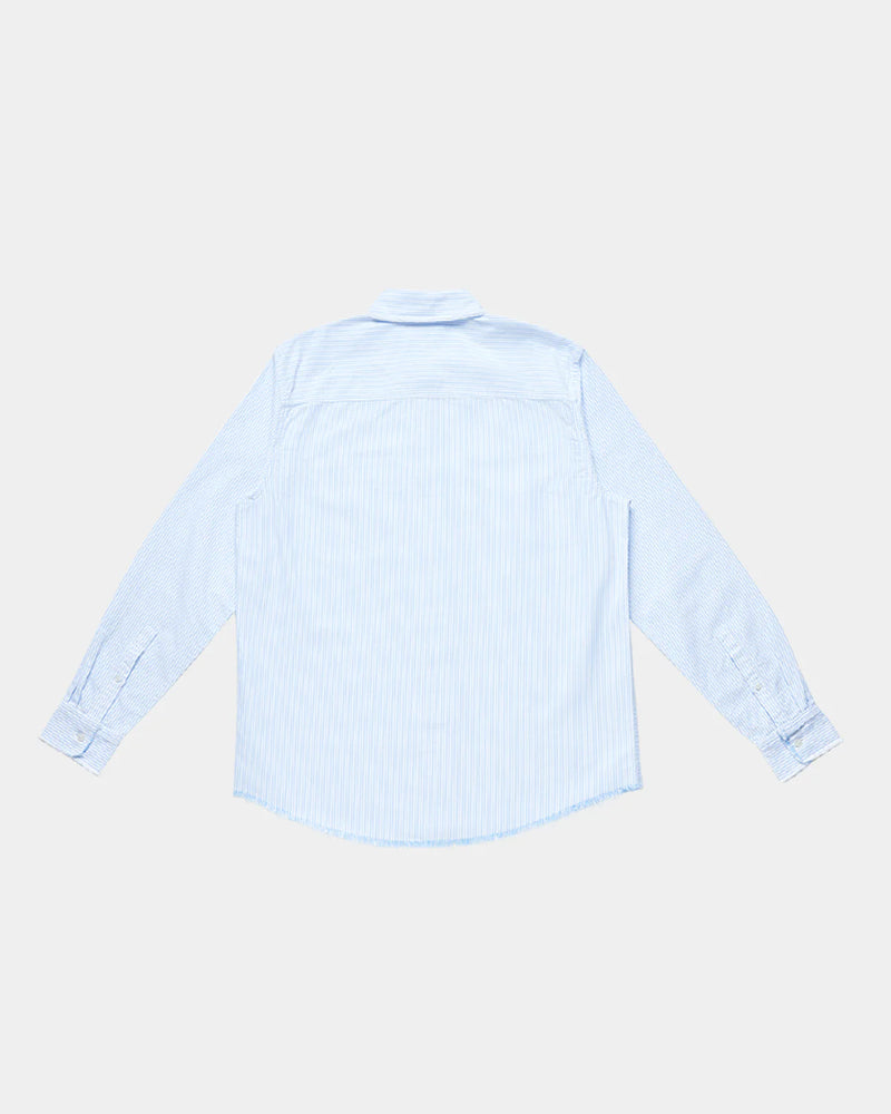 Frayed Oxford Shirt - Blue